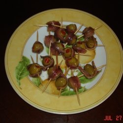 Olives Wrapped With Anchovies