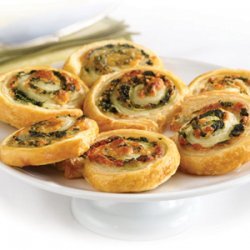 Spinach Cheese Swirls