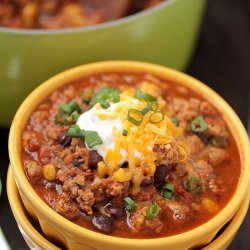 Turkey, 3 Bean Chili (No Corn)