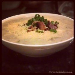 Baked Potato and Bacon Soup