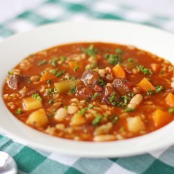 Beef Vegetable Barley Soup