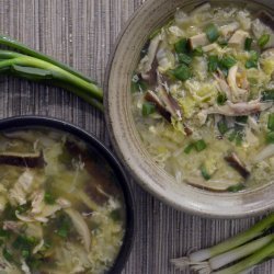 Egg Drop Chicken Noodle Soup