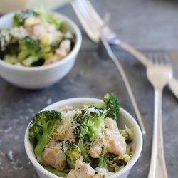 Cauliflower Broccoli Gratin