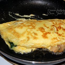 Spinach and Cheese Omelette