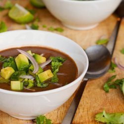 Black Bean Soup (Vegan)