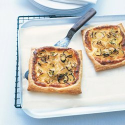 Simple Leek and Ricotta Tarts