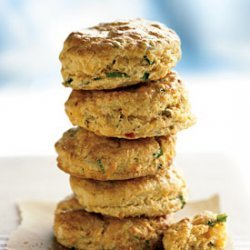 Cornmeal Biscuits with Cheddar and Chipotle