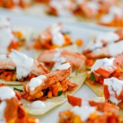 Tandoori Chicken Tostadas