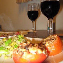 Mozzarella-stuffed Tomatoes