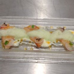 Fresh Hamachi Crudo Yuzu Aioli Truffle Essence Sha...