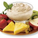 Sour Cream Dip With Fresh Fruit