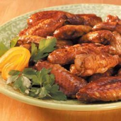 Orange-glazed Chicken Wings