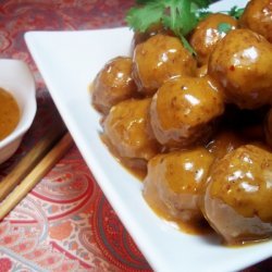 Saucy Asian Meatballs