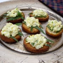 Egg Salad Bruschetta