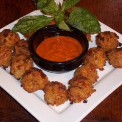 Pizza Arancini( Italian Rice Balls )