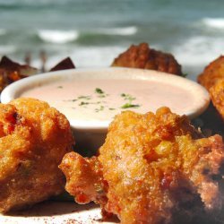 Conch Fritters With Dipping Sauce