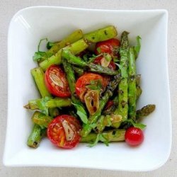 Grilled Asparagus And Cherry Tomato Salad