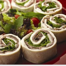 Crème De Brie Spinach And Roast Beef Pinwheels