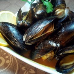 Spicy Margarita Mussels