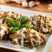 Italian Sausage Stuffed Portobello Mushrooms With ...