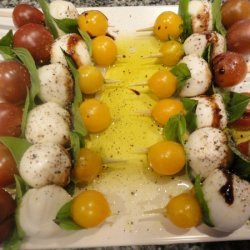 Caprese Salad On A Stick