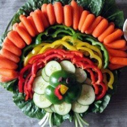 Turkey Veggie Platter