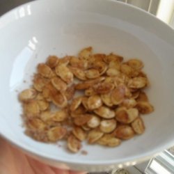 Spiced Roasted Pumpkin Seeds