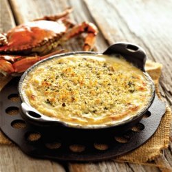 Crème De Brie Champagne And Crab Gratin