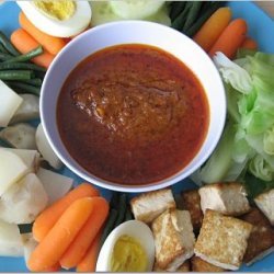 Gado Gado -asian Salad With Peanut Sauce Dressing