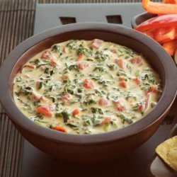 Cheesy Spinach And Bacon Dip