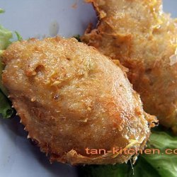 Fried Crab And Pork Stuffed Shells (poo Cha)