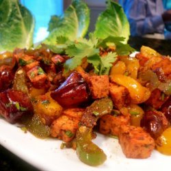 Tandoori Tofu Masala “salad”