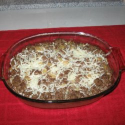 Hamburger Potato Casserole