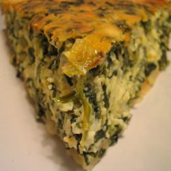 Spinach Feta Quiche