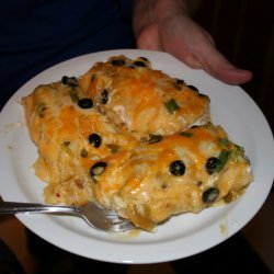 Seafood Enchiladas