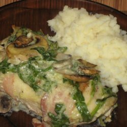 Unstuffed Chicken Florentine-ci