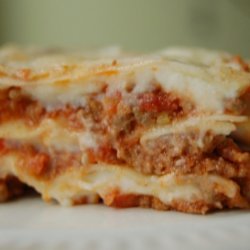 Italian Baked Lasagna