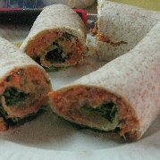 Elaines Healthy Salmon Tortilla Wraps