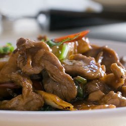 Stir Fry Beef With Spring Onion