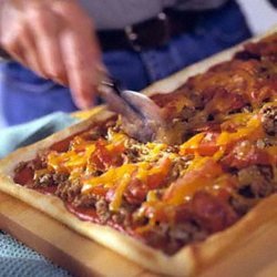 Bacon Cheeseburger Pizza