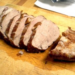 Grilled Pork Tenderloin With Mustard Sauce