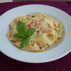 Smoked Salmon With Pasta