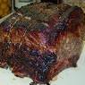 Garlic And Cheese Crusted Rib Roast