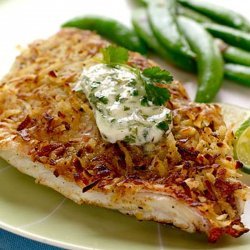 Coconut-crusted Red Snapper