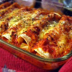 Zippy Enchiladas In Sour Cream Sauce