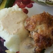 Moms Fried Baked Chicken And Milk Gravy