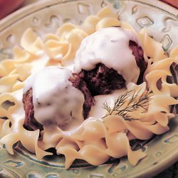 Swedish Meatballs With Sour Cream Sauce