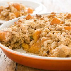 Butternut Squash Macaroni Casserole