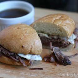 Crock Pot French Dip Sandwiches