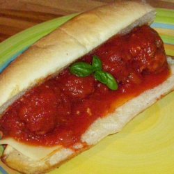 Meatball And Marinara Subs